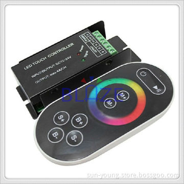 RF Wireless Touch LED RGB Controller 18A 12V 24V
